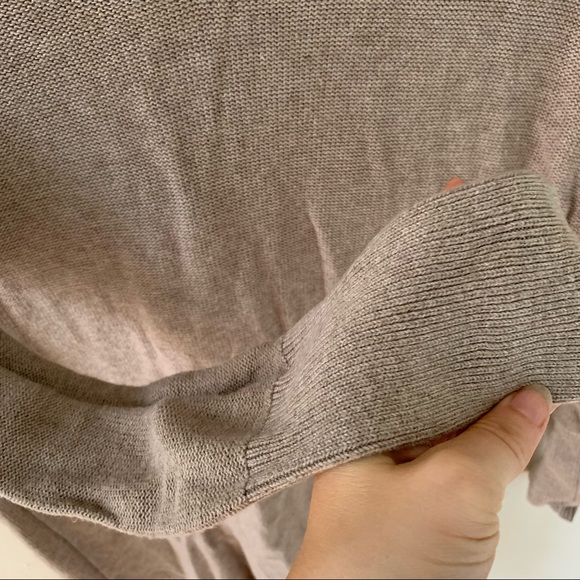 Strappy V Neck Sweater Dress - Picture 3 of 4